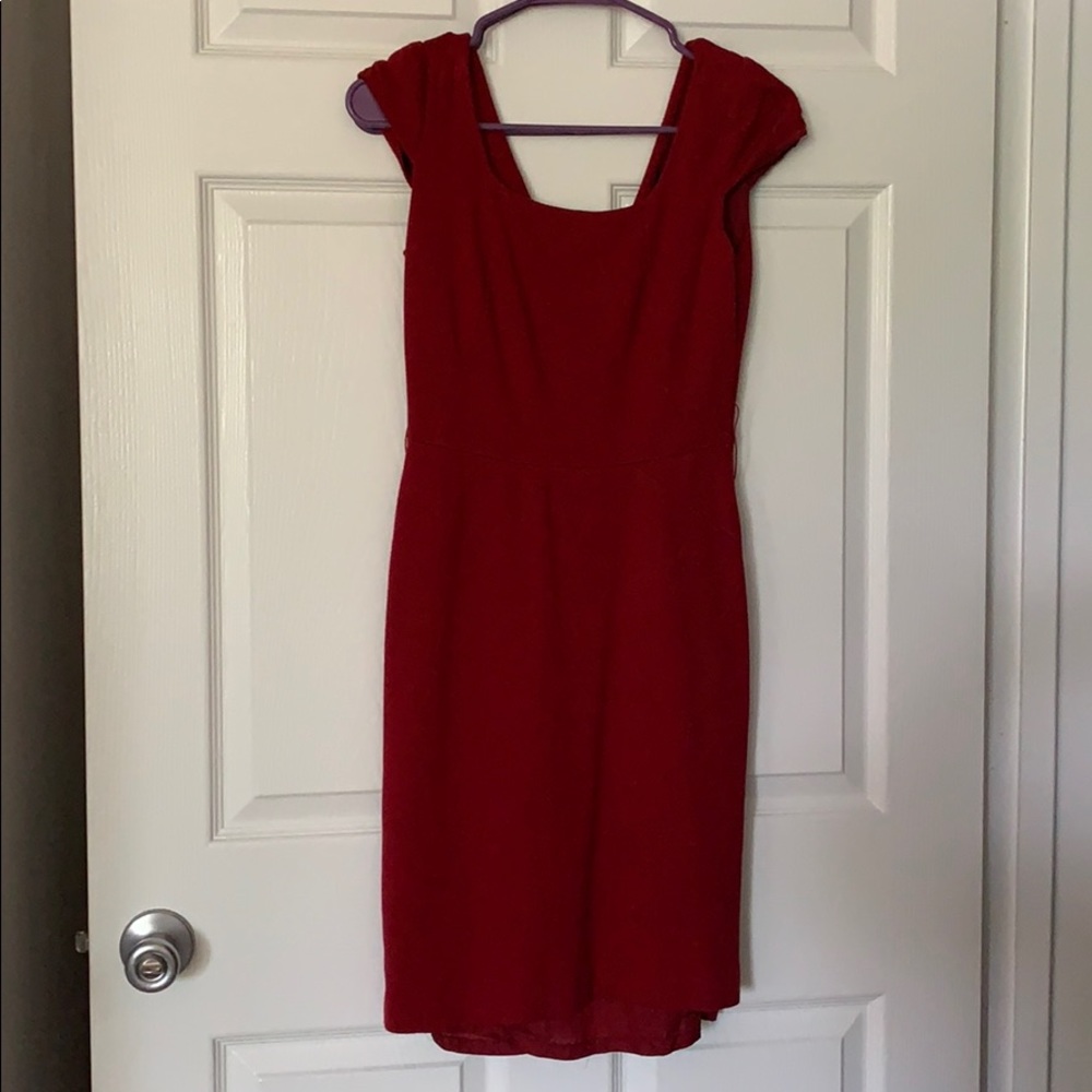Red dress